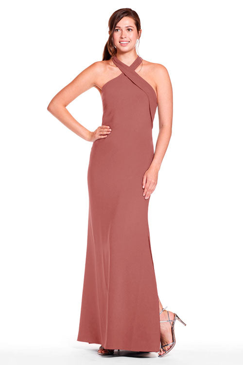 Bari Jay Maternity Bridesmaid Dress 1903-M Deco Rose