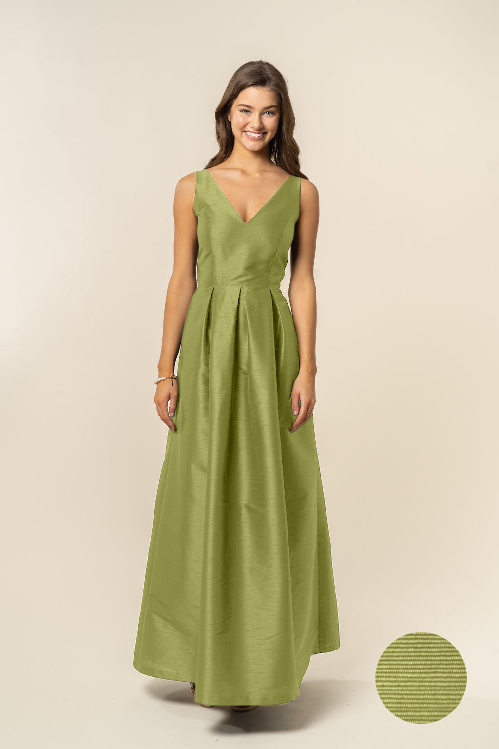 Harper Bodice with Dahlia Skirt in Drapey Bengaline