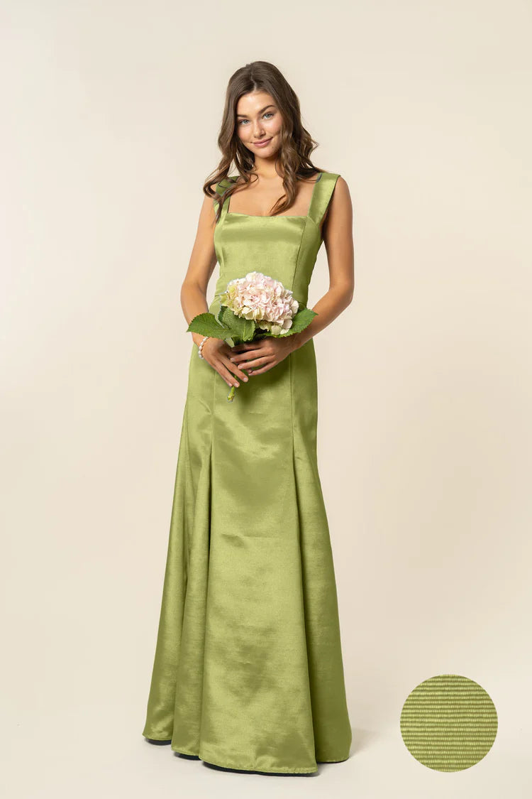 Beckett Bodice with Trumpet Skirt in Drapey Bengaline