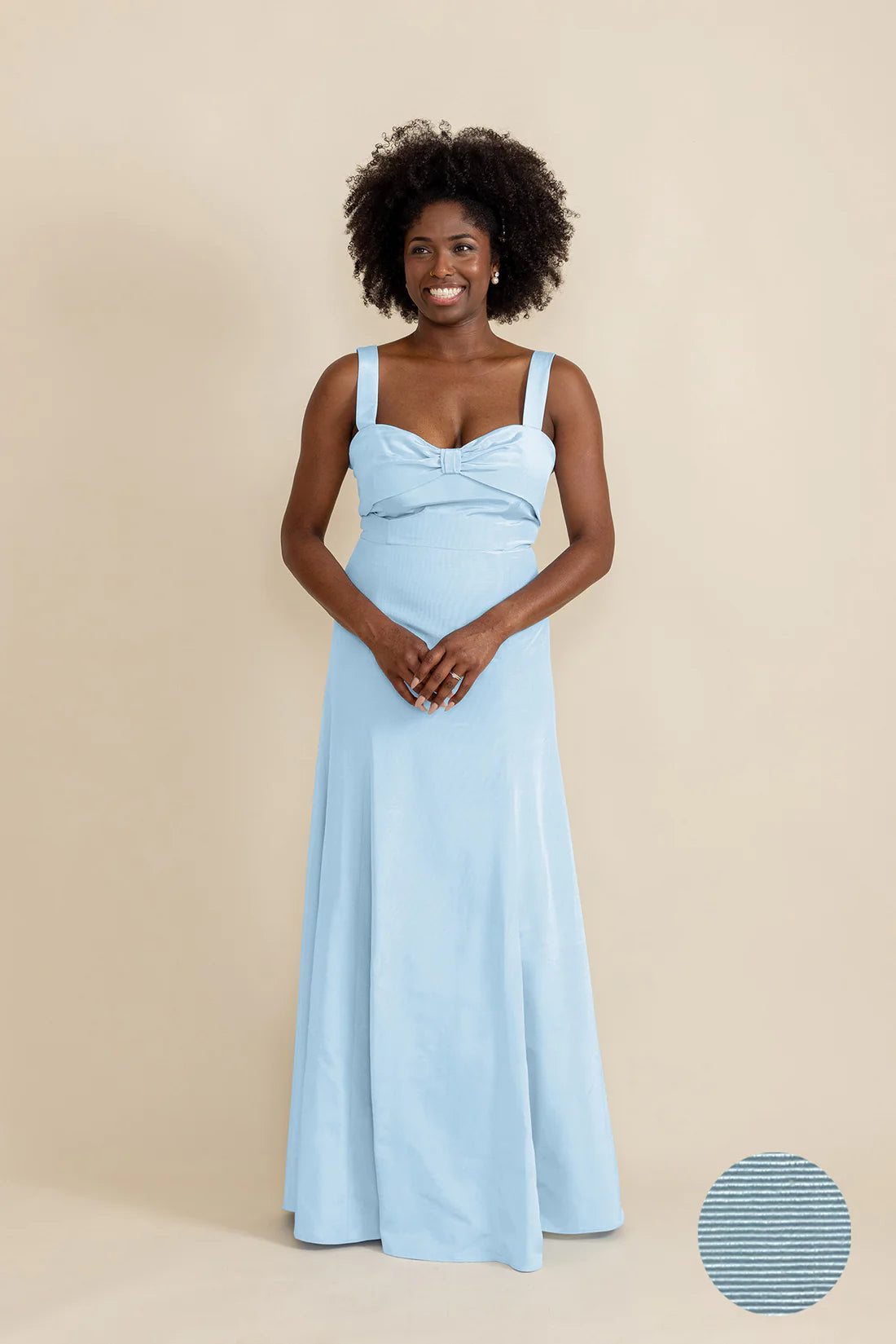 Grace Bodice with Trumpet Skirt in Classic Faille Bella Bridesmaids