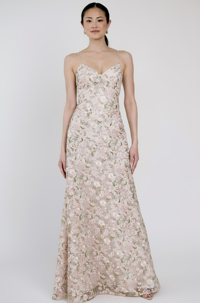 Jenny Yoo Bridesmaid Dress Julianna in Ophelia Embroidered Tulle Ophelia Whisper Multi Jenny Yoo Bridesmaid Dress Julianna in Ophelia Embroidered Tulle Ophelia Whisper Multi