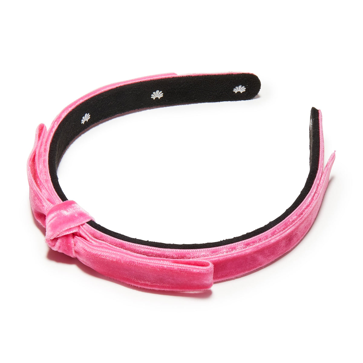 ‼️RARE‼️?Lele Sadoughi??NWOT?Velvet Hand Knotted Headband in Burgandy Lele Sadoughi Bessette Tweed Crystal Headband main image 2