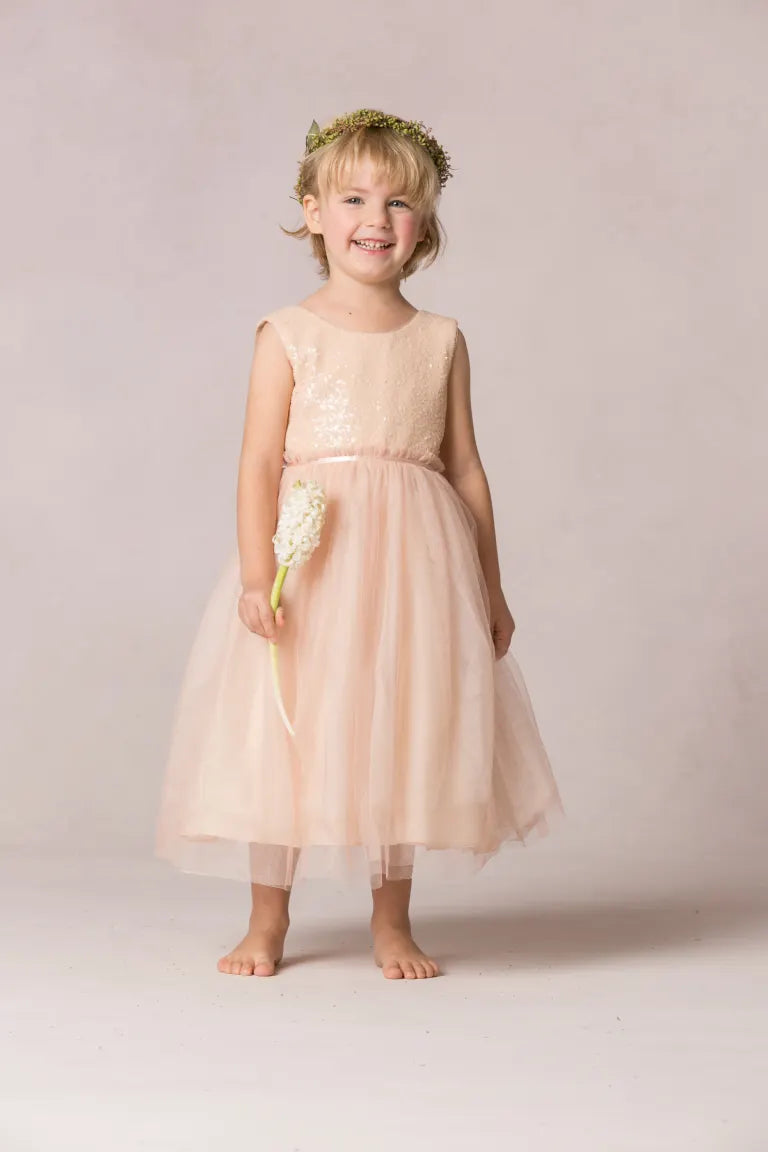 Jenny Yoo Flower Girl Dress Rosalie & Bella Bridesmaids
