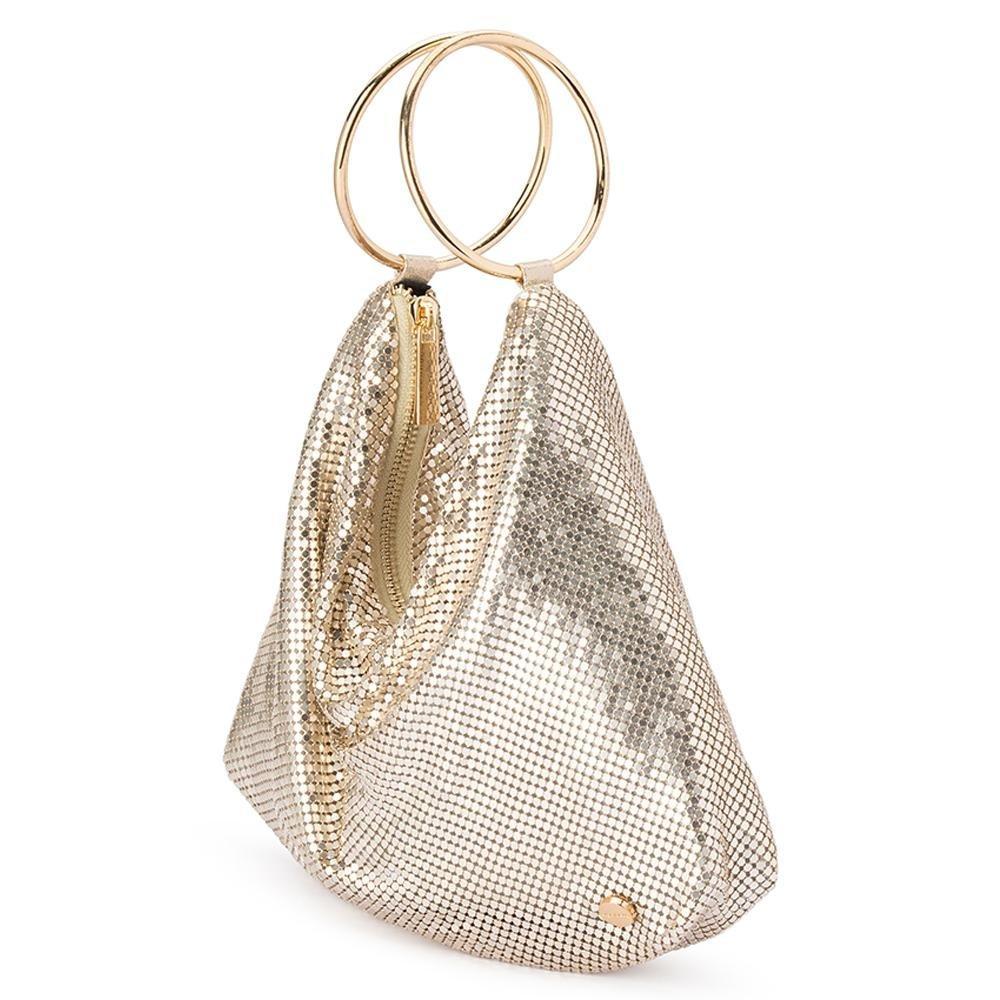 Olga Berg Shar Mesh Convertible Bag