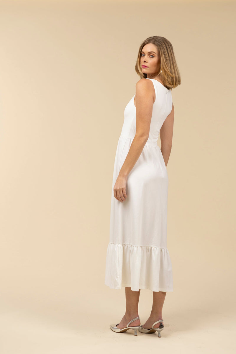 Bernadette Dress - Off White