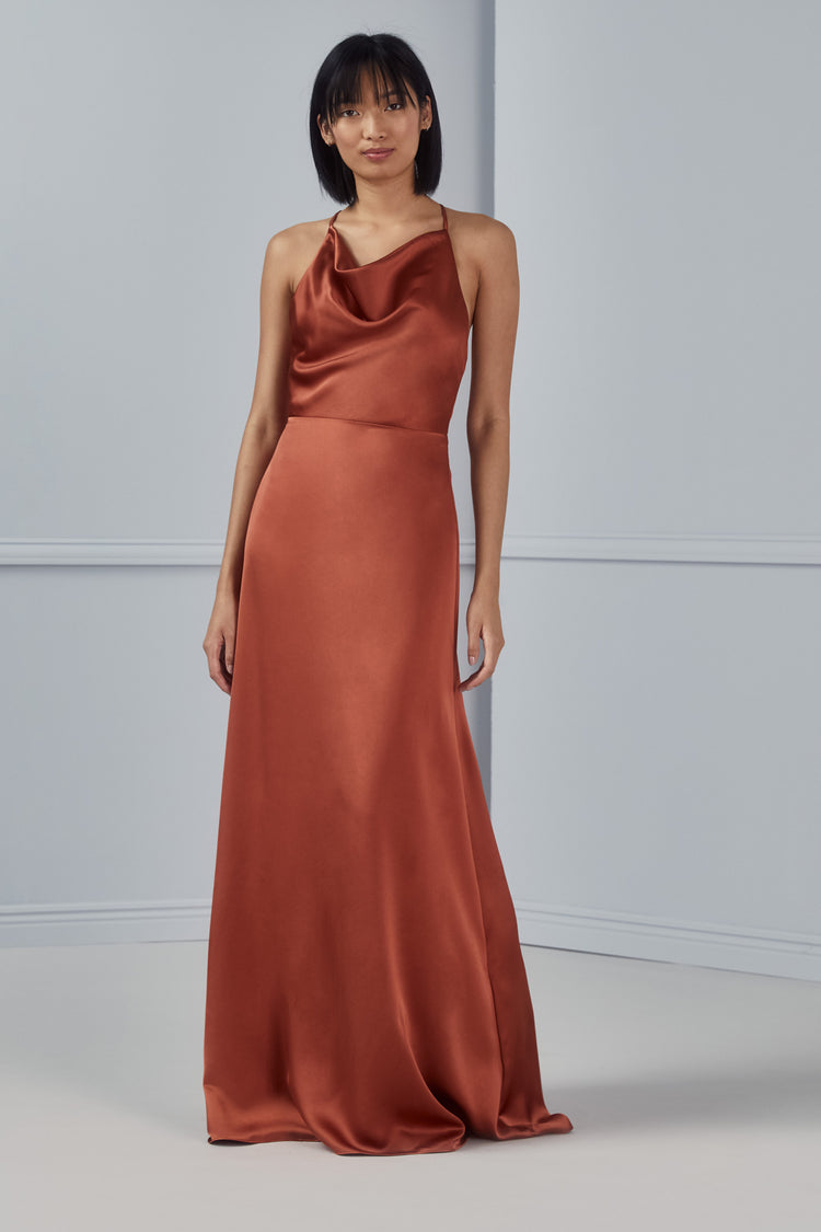 Amsale Bridesmaid Dress Alicia GB164S Hunter Amsale Bridesmaid Dress Alicia GB164S Hunter