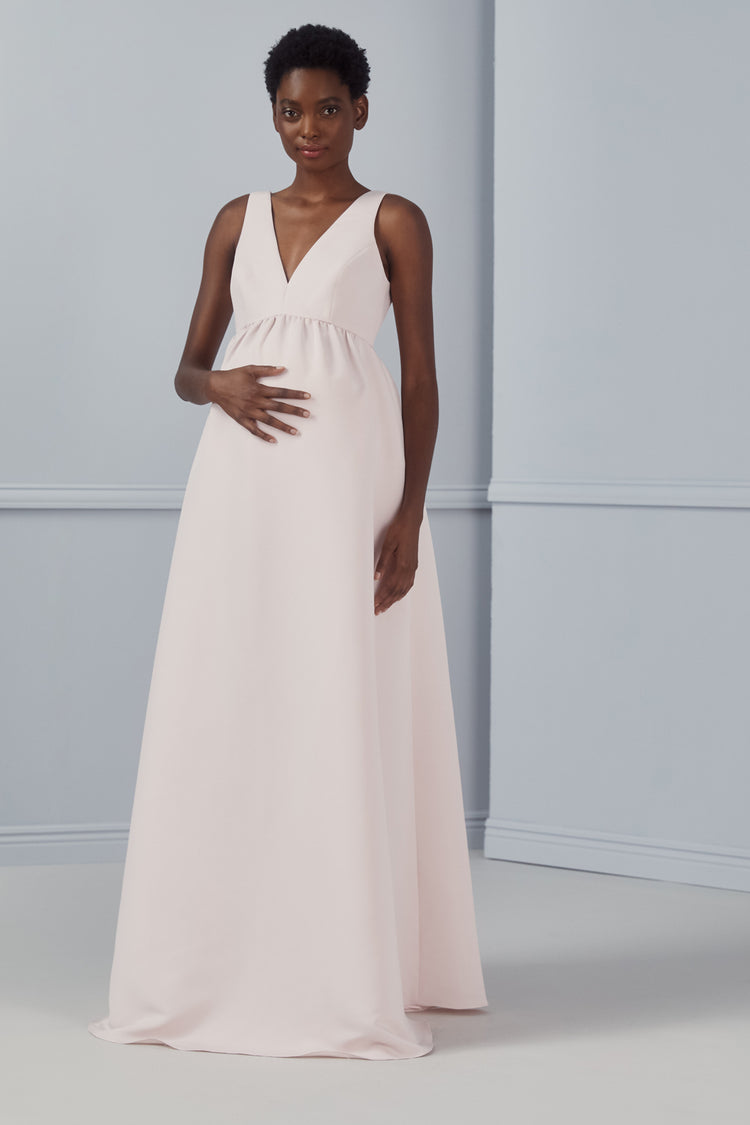 Amsale Bridesmaid Dress Magda GB179A Maternity Dress Emerald Amsale Bridesmaid Dress Magda GB179A Maternity Dress Emerald