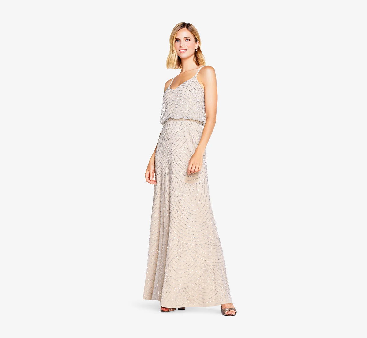 Adrianna Papell Bridesmaid Dress Style 091866700