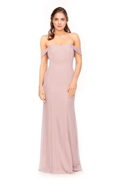 Rose Colored Bridesmaid Dresses Bari Jay