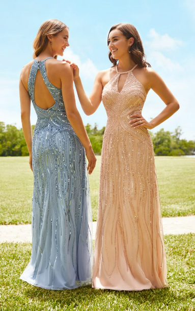 Adrianna Papell Platinum Bridesmaid Dress 40344 Bella Bridesmaids