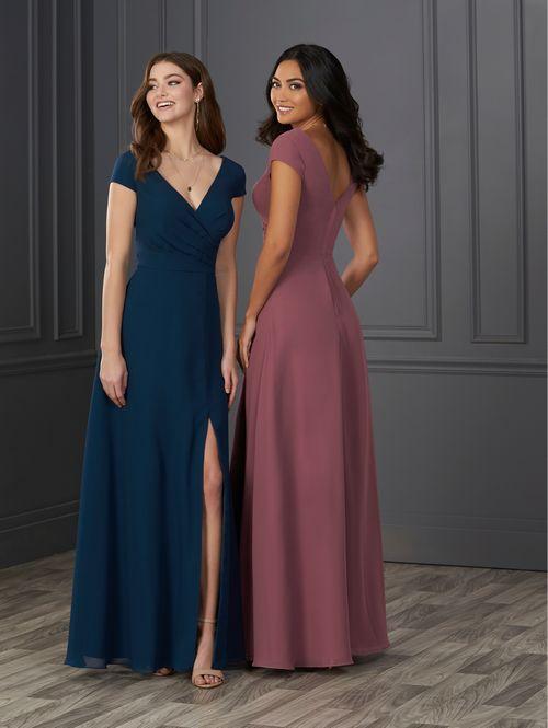 Christina Wu Bridesmaid Dress 22123 Charcoal