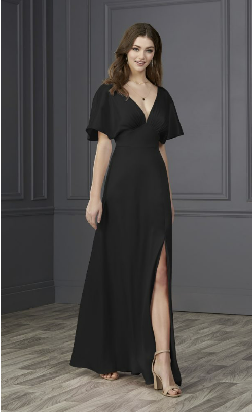 high waisted bridesmaid dresses Christina Wu Dress 22132 Black A Line Pink Formal Summer 23-Q2 Size:29W X 28L KissProm presents this halter