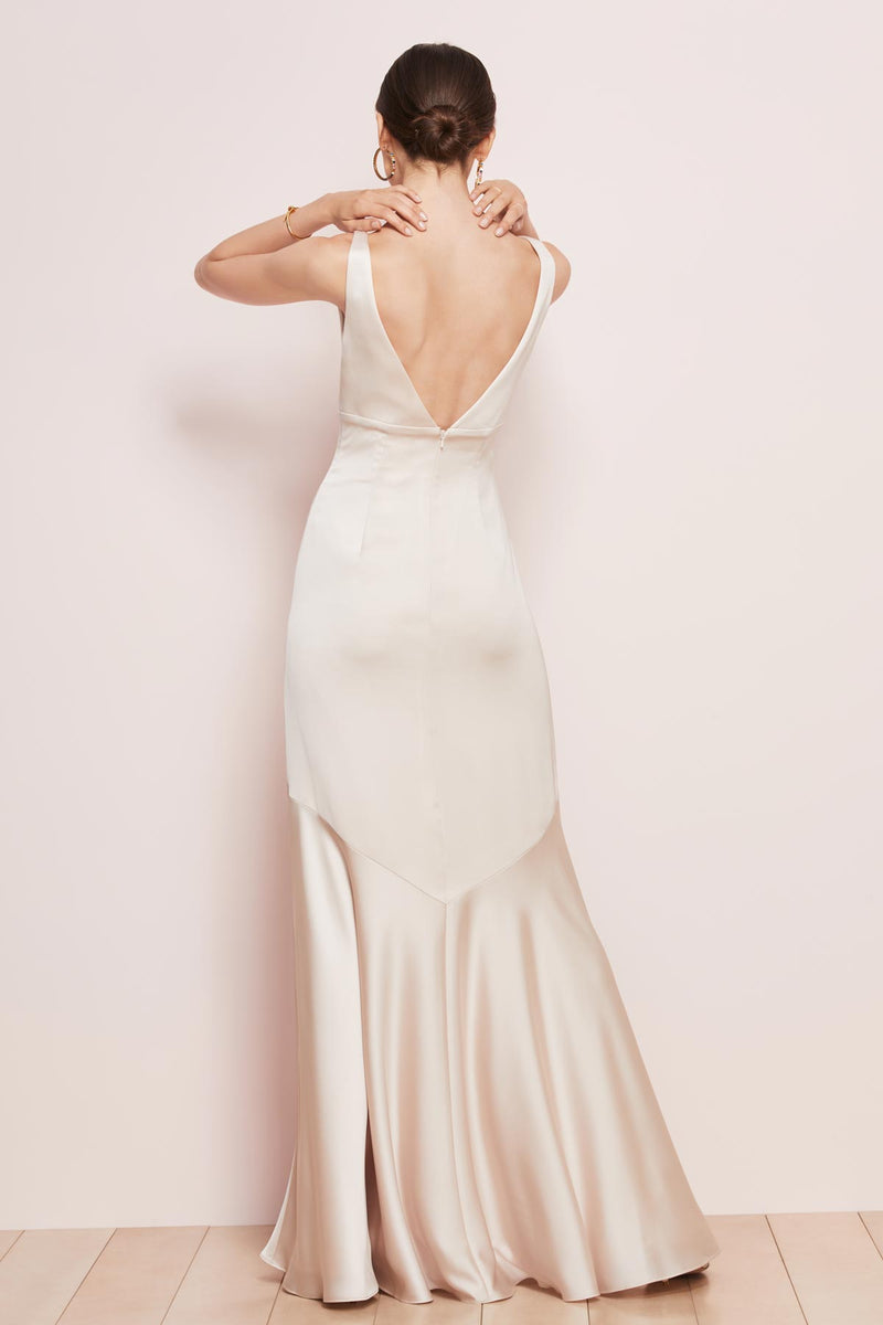 watters & watters bridesmaid dresses Dress Duran Line Bobbinet skirt with a rouched crisscross bodice and sweetheart neckline. WToo Bridesmaids by Watters Dress