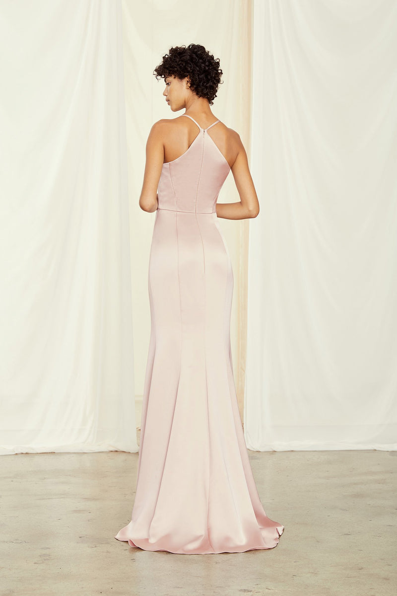 Amsale Long Bridesmaid Dress Everly Champagne Amsale Long Bridesmaid Dress Everly Champagne