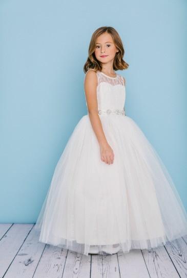 rosebud bridesmaid dresses Rosebud Fashions Flower Girl Dress Style 5129 Blush