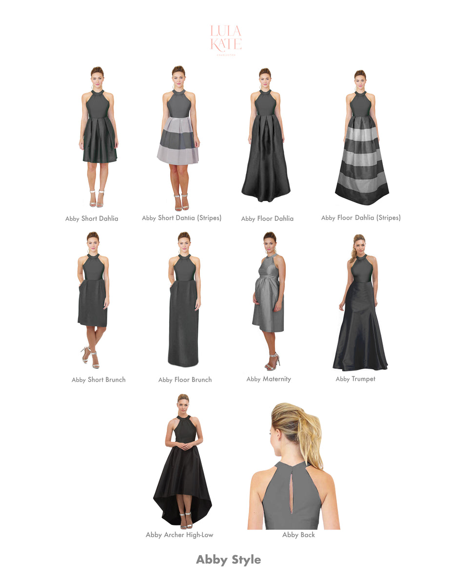 Abby Bodice with Brunch Skirt in Shantung Carnation