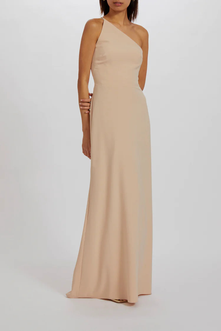 Amsale fawn bridesmaid dress online