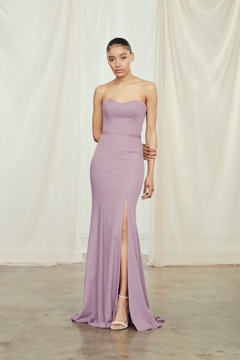 Amsale Dove Bridesmaid Dresses