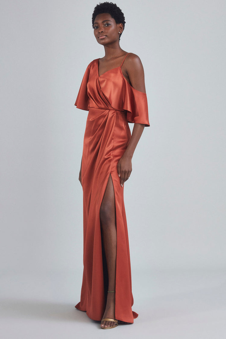 Amsale Evening Dress P396S Bella Bridesmaids