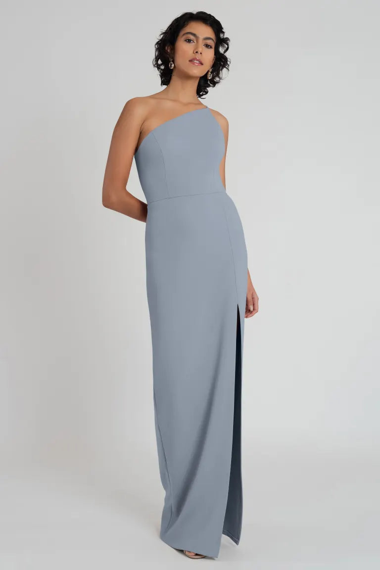 Jenny Yoo Bridesmaid Dress Aubrey Mayan Blue