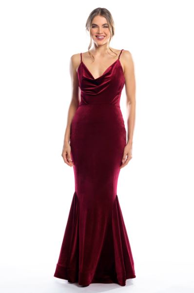 Bari Jay Bridesmaid Dress 2085 Wine