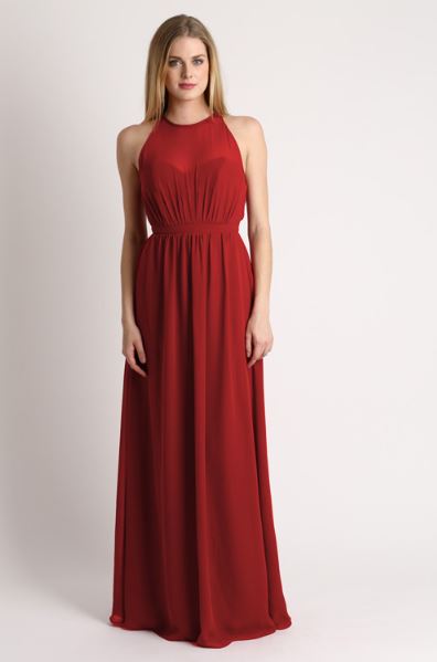 Bari Jay Bridesmaid Dress Addison Red Bari Jay Bridesmaid Dress Addison Red