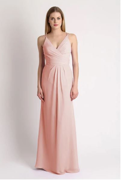 Rose Colored Bridesmaid Dresses Bari Jay