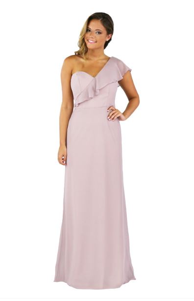 Rose Colored Bridesmaid Dresses Bari Jay