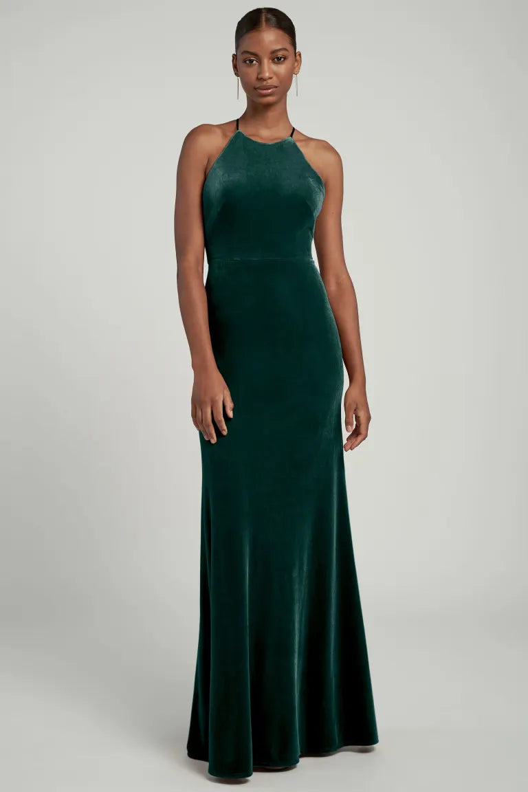 Jenny yoo 2025 emerald velvet