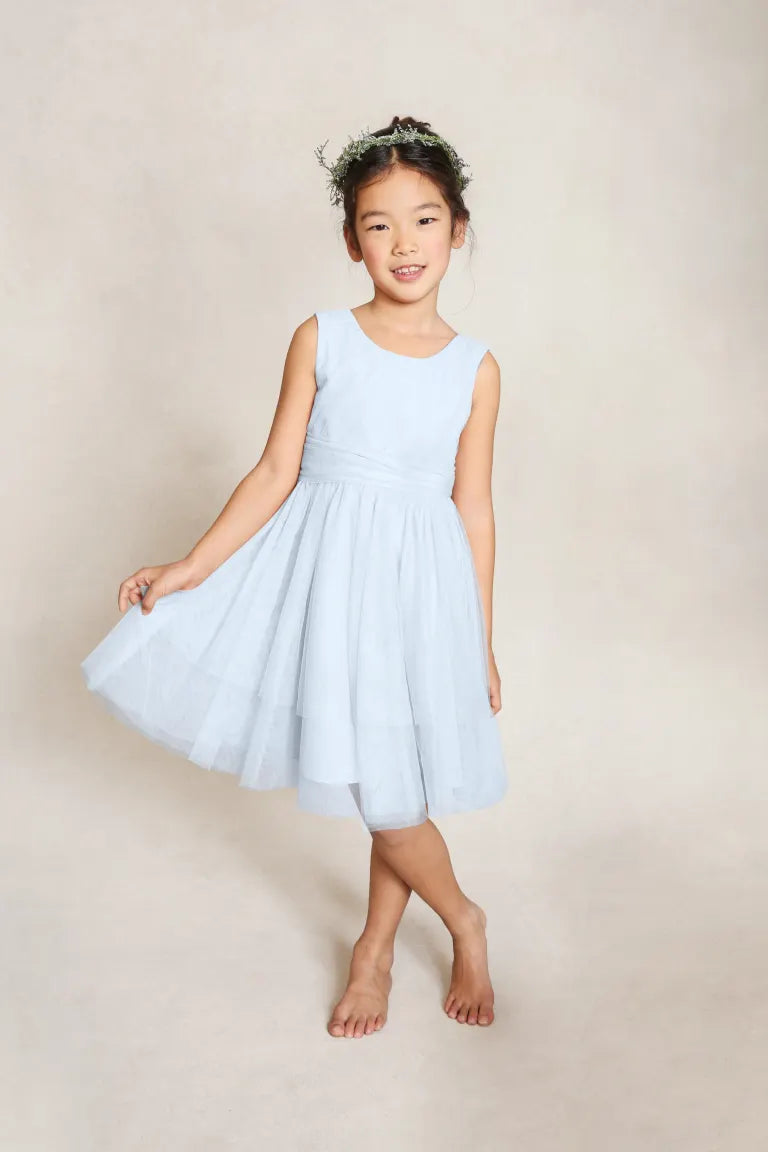 Jenny Yoo Flower Girl Dress Etsy Whisper Blue Jenny Yoo Flower Girl Dress Etsy Whisper Blue