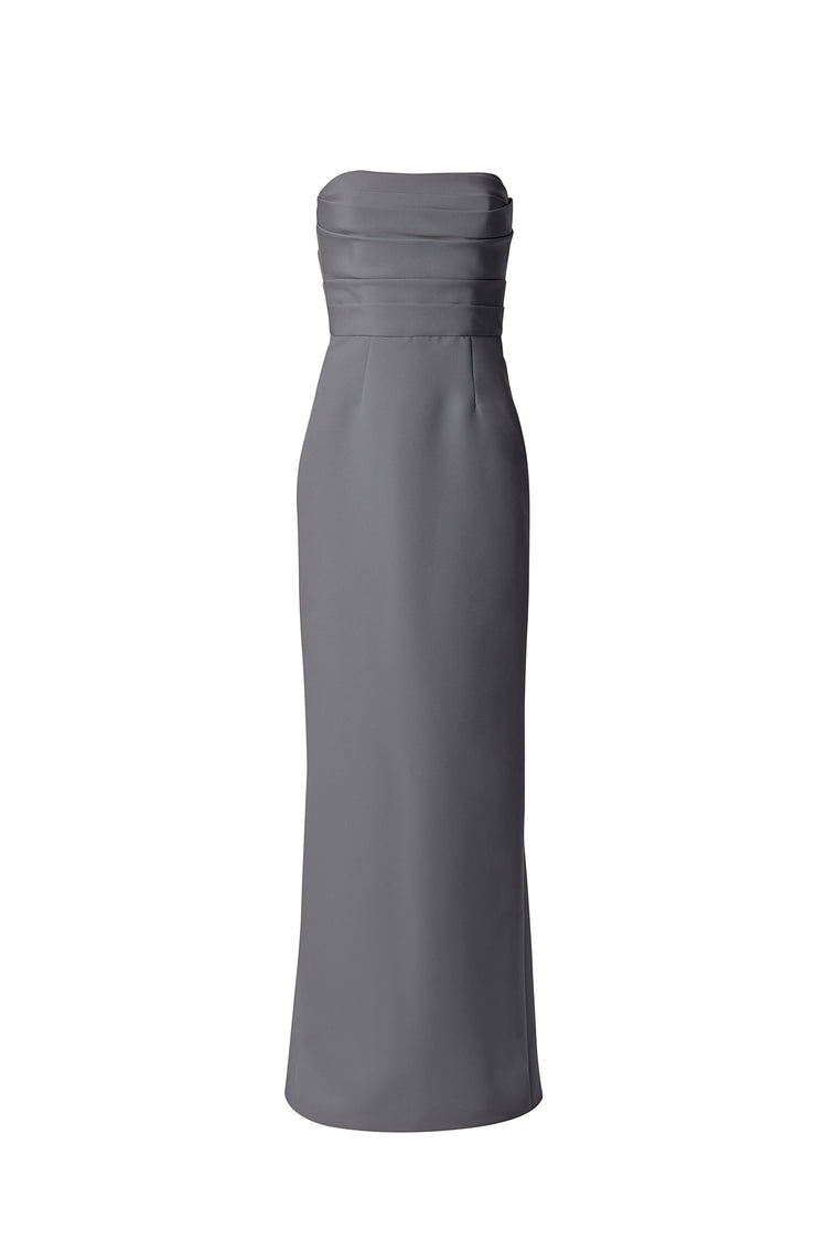 David's bridal graphite online dress