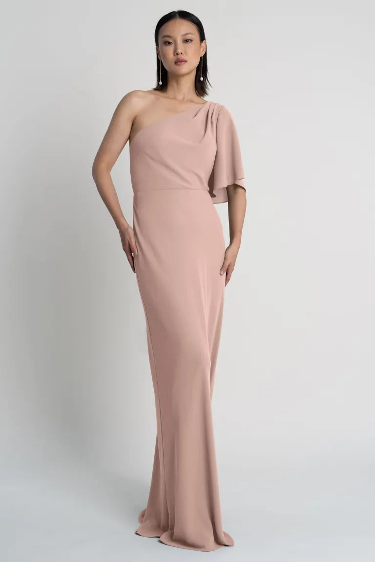 Jenny Yoo Bridesmaid Dress Lyric Whipped Apricot