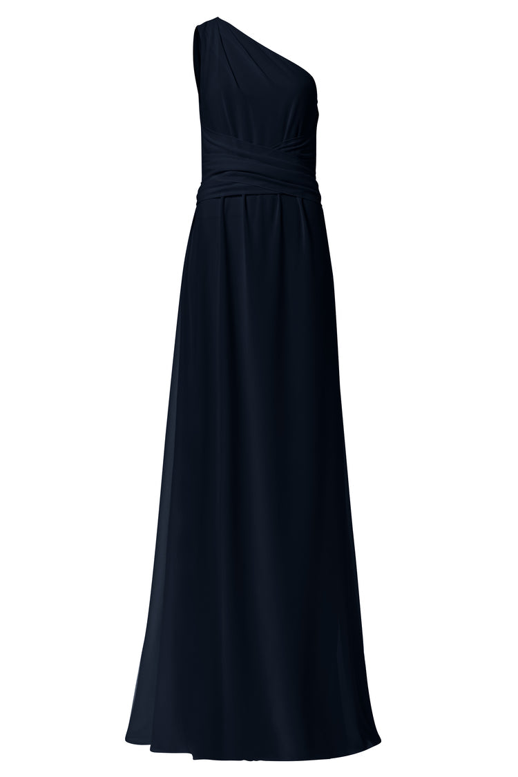 Nouvelle Amsale Bridesmaid Dress Athena Navy