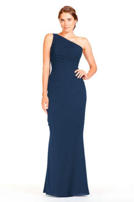 Charleston Chic One Shoulder Jumpsuit in Royal Blue • Impressions