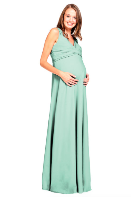 Bari Jay Maternity Bridesmaid Dress Style 2020 (M) Seaglass Bari Jay Maternity Bridesmaid Dress Style 2020 (M) Seaglass