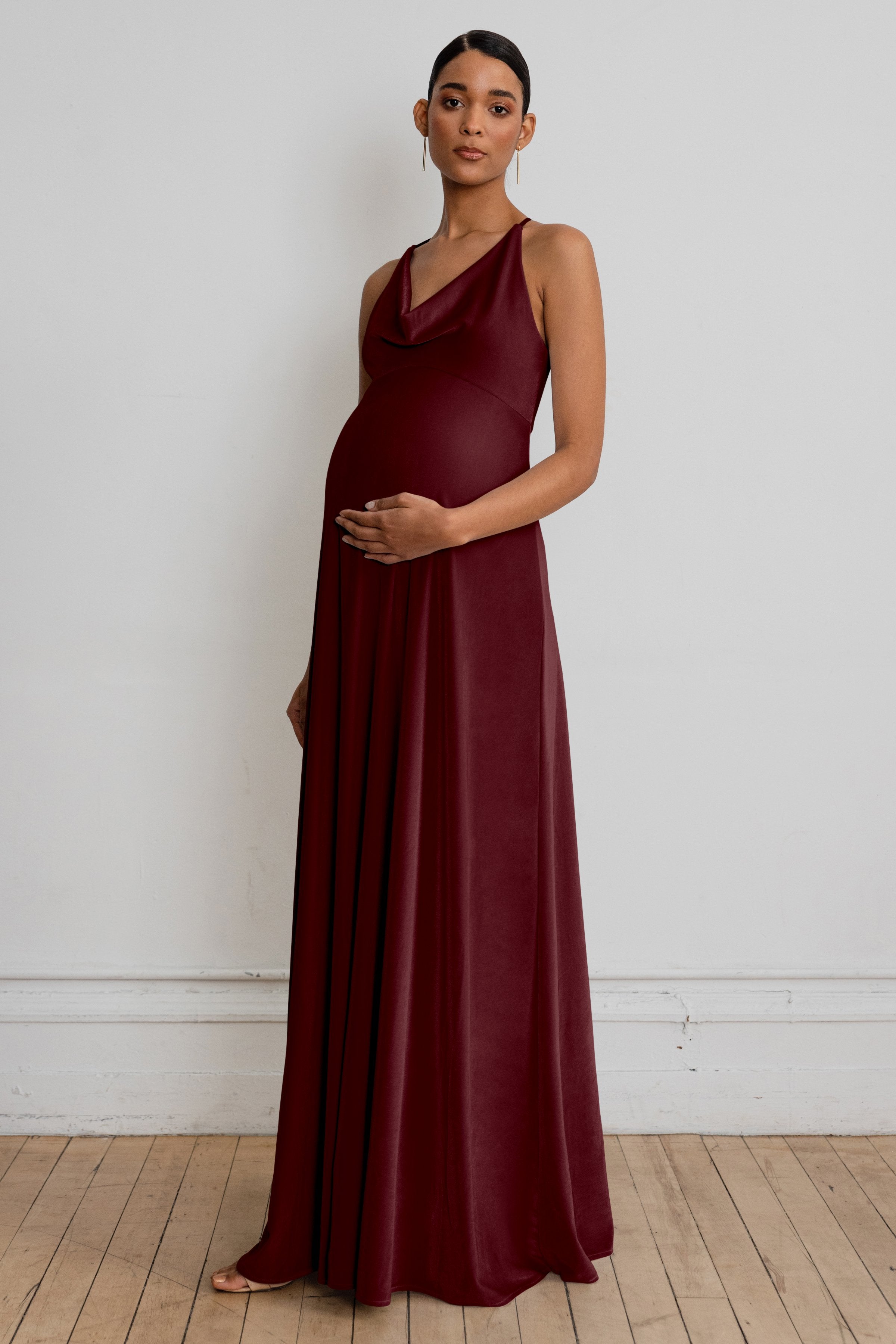 Jenny Yoo Bridesmaid Dress Sullivan Maternity Dark Berry Jenny Yoo Bridesmaid Dress Sullivan Maternity Dark Berry