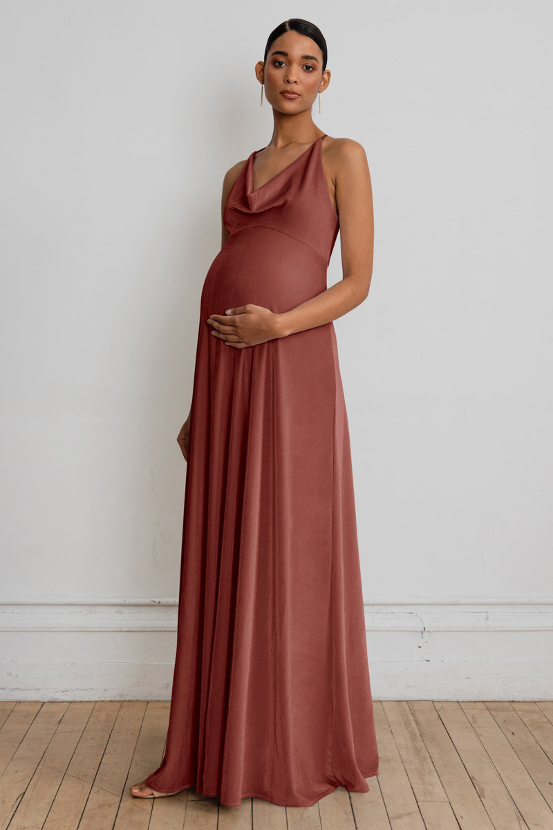 green emerald velvet dress Jenny Yoo Bridesmaid Dress Issa Marigold