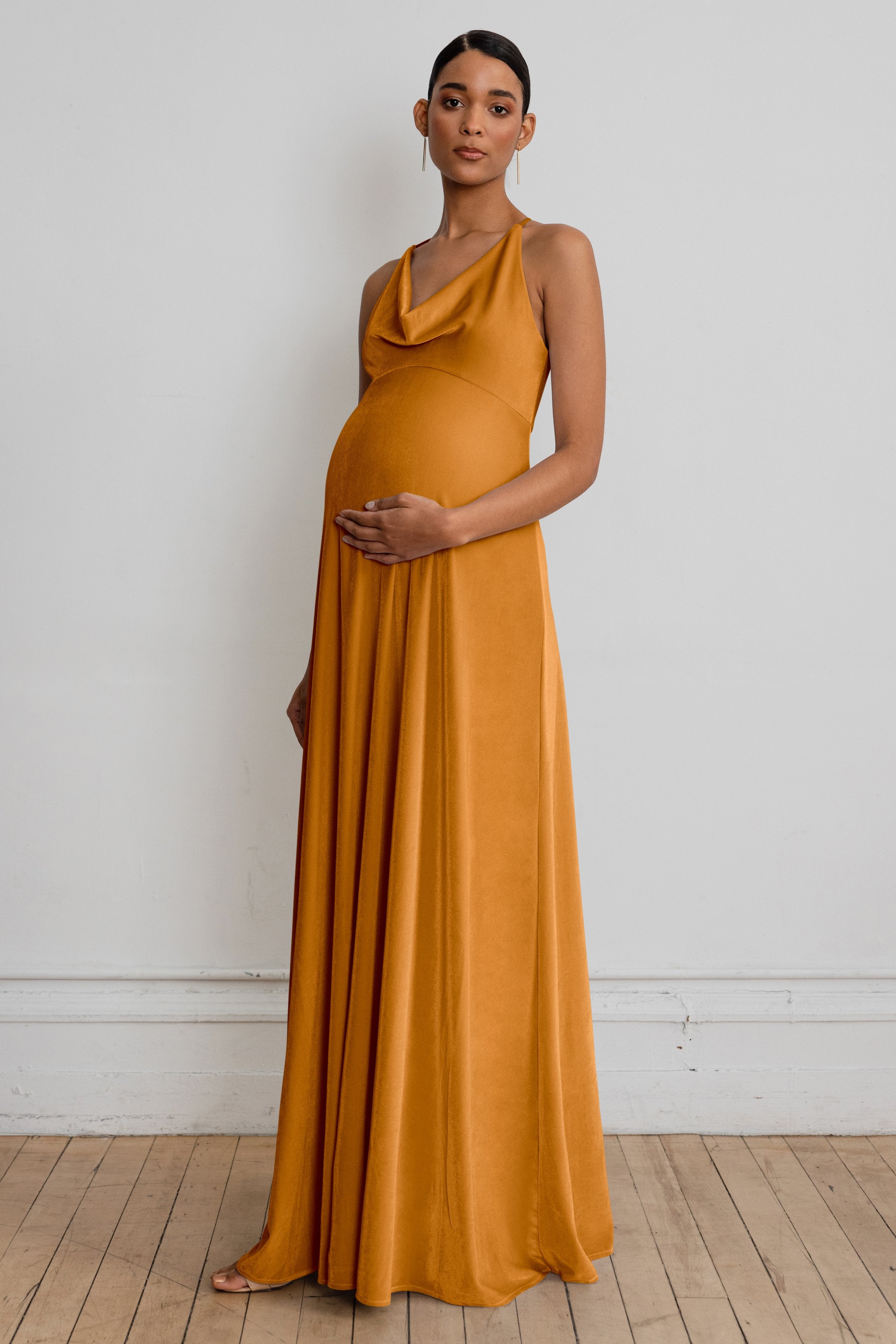 Jenny Yoo Bridesmaid Dress Sullivan Maternity Marigold