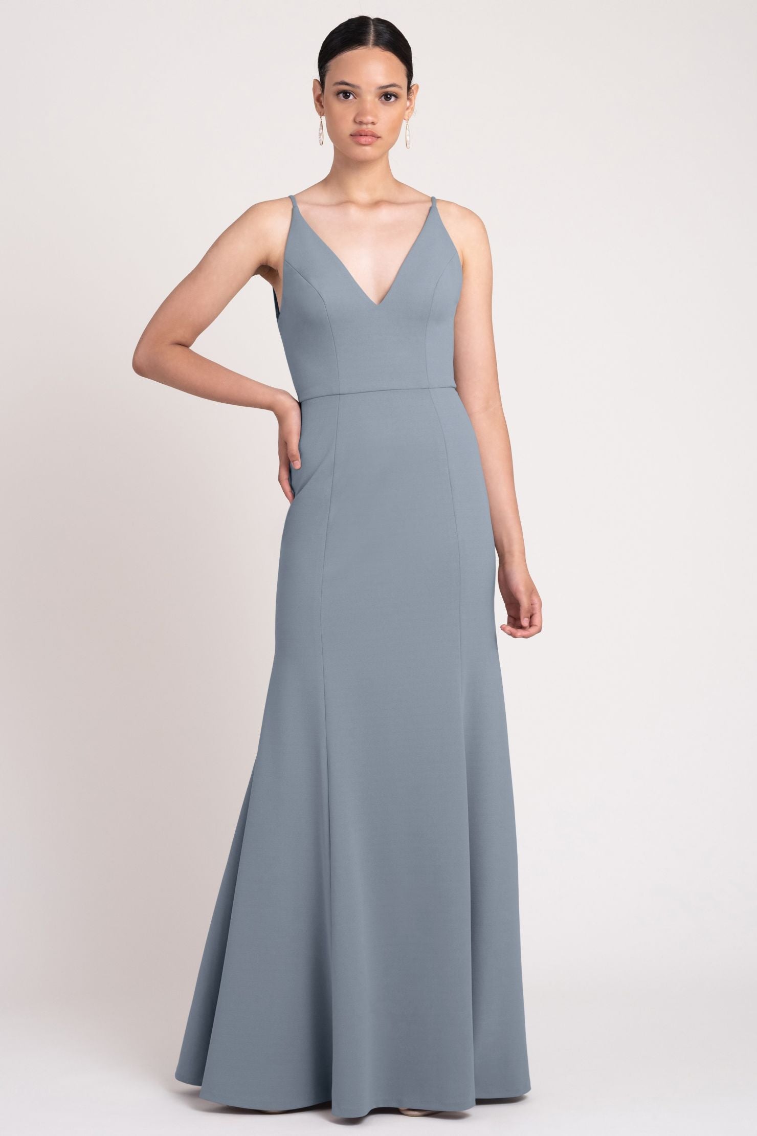 Jenny yoo mayan 2024 blue bridesmaid dress