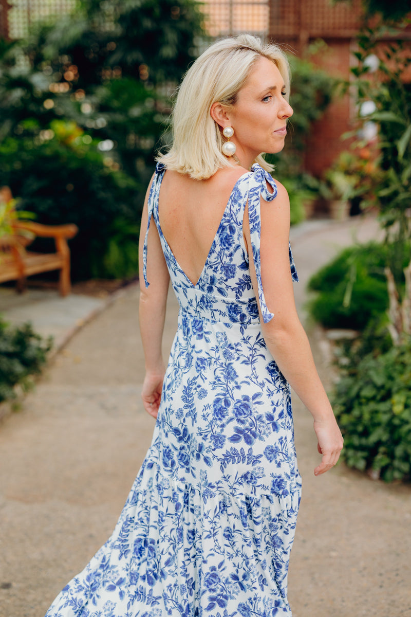 Clementine Dress in Evening Garden XXS