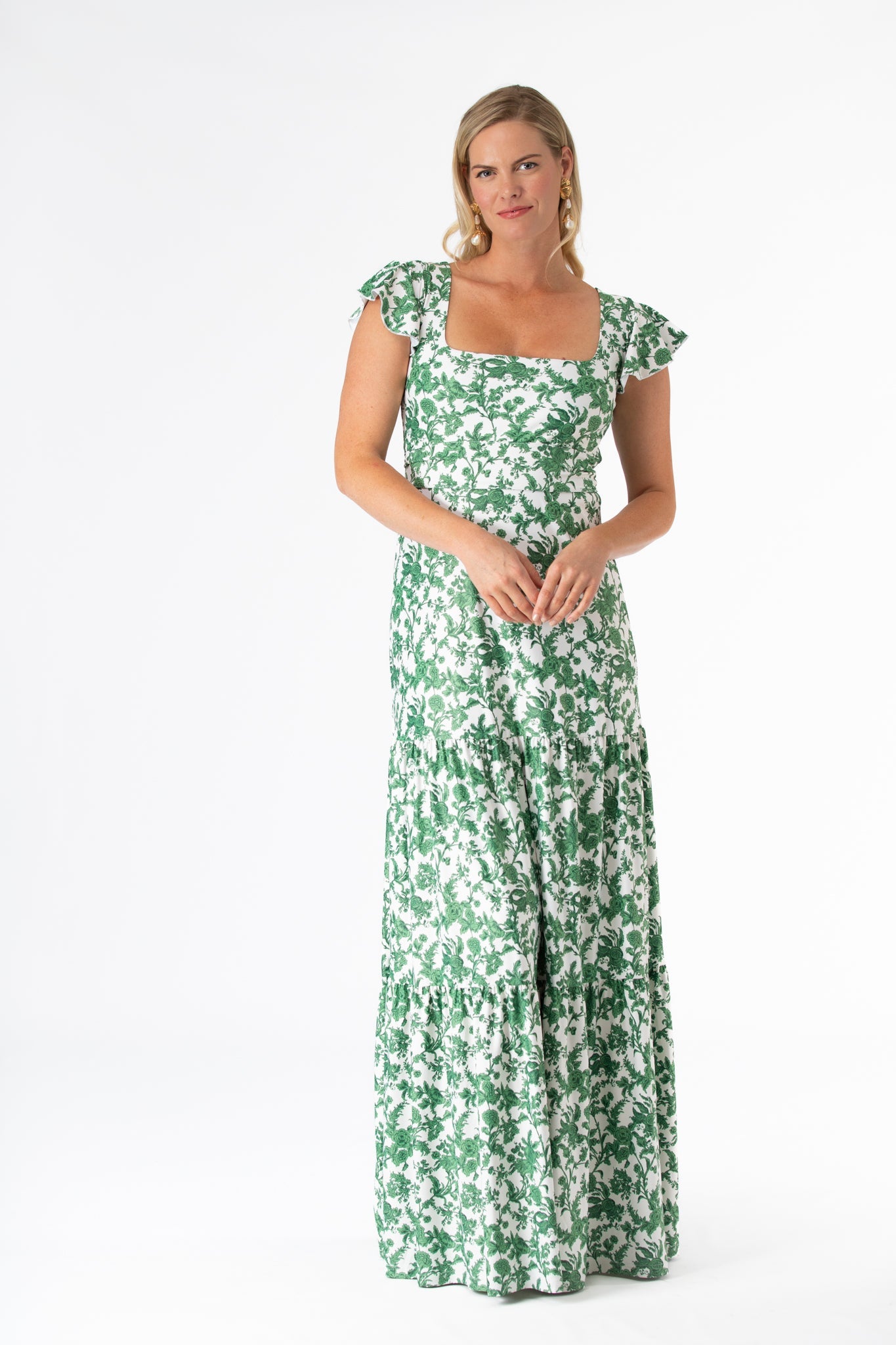 Isabella Dress in Rosemary Waltz 3XL