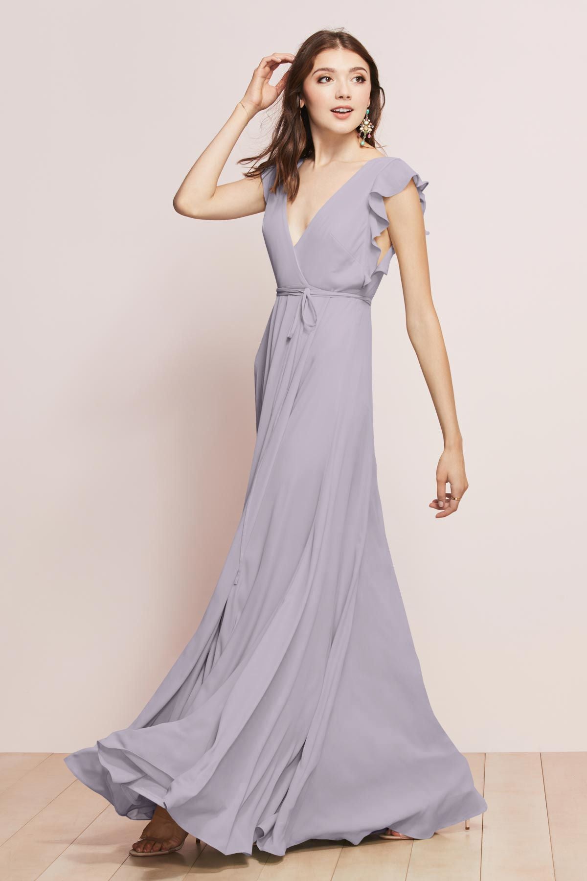 dusty lilac bridesmaid dresses