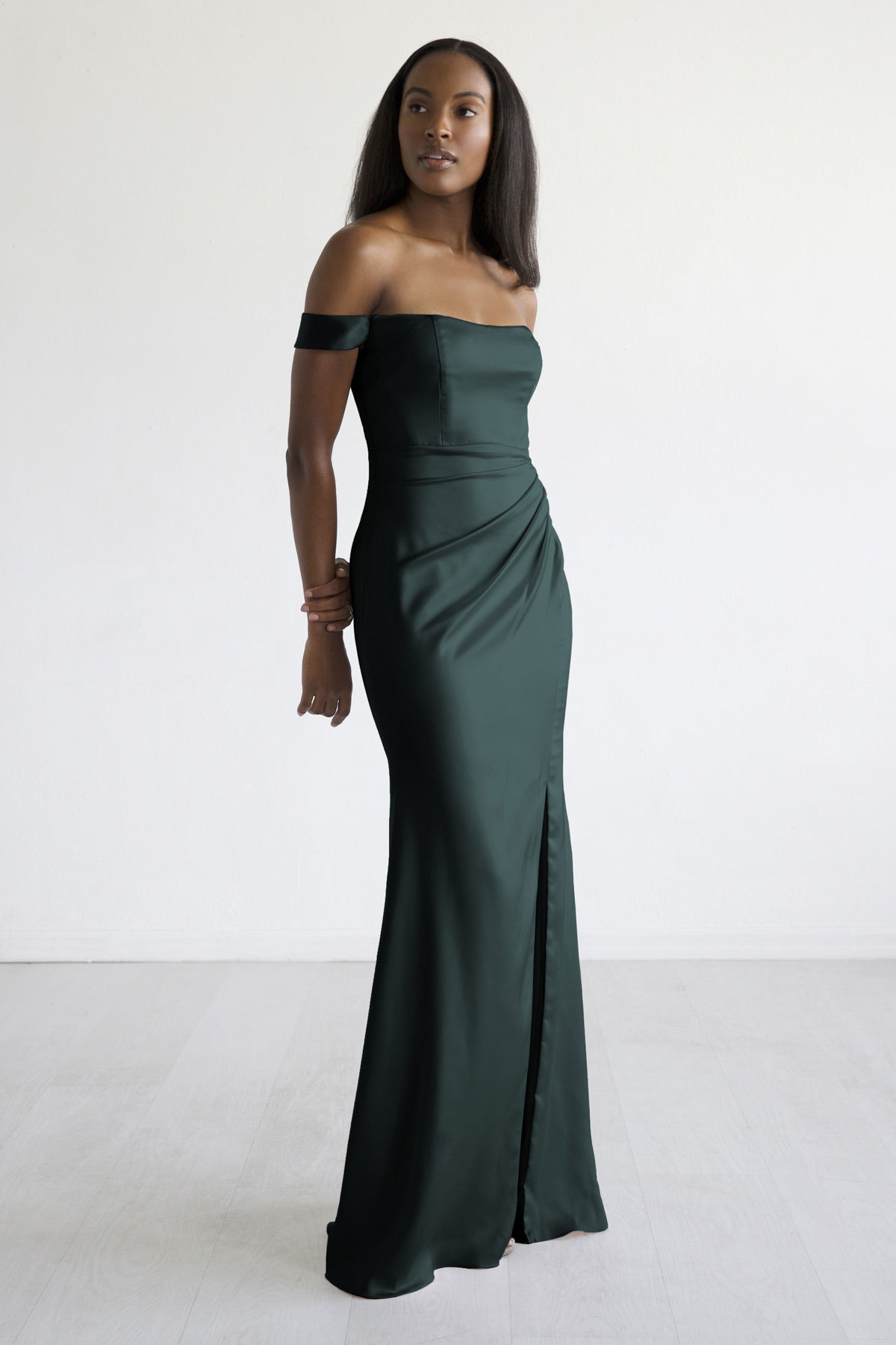 Watters Bridesmaid Dress 9404 Evergreen