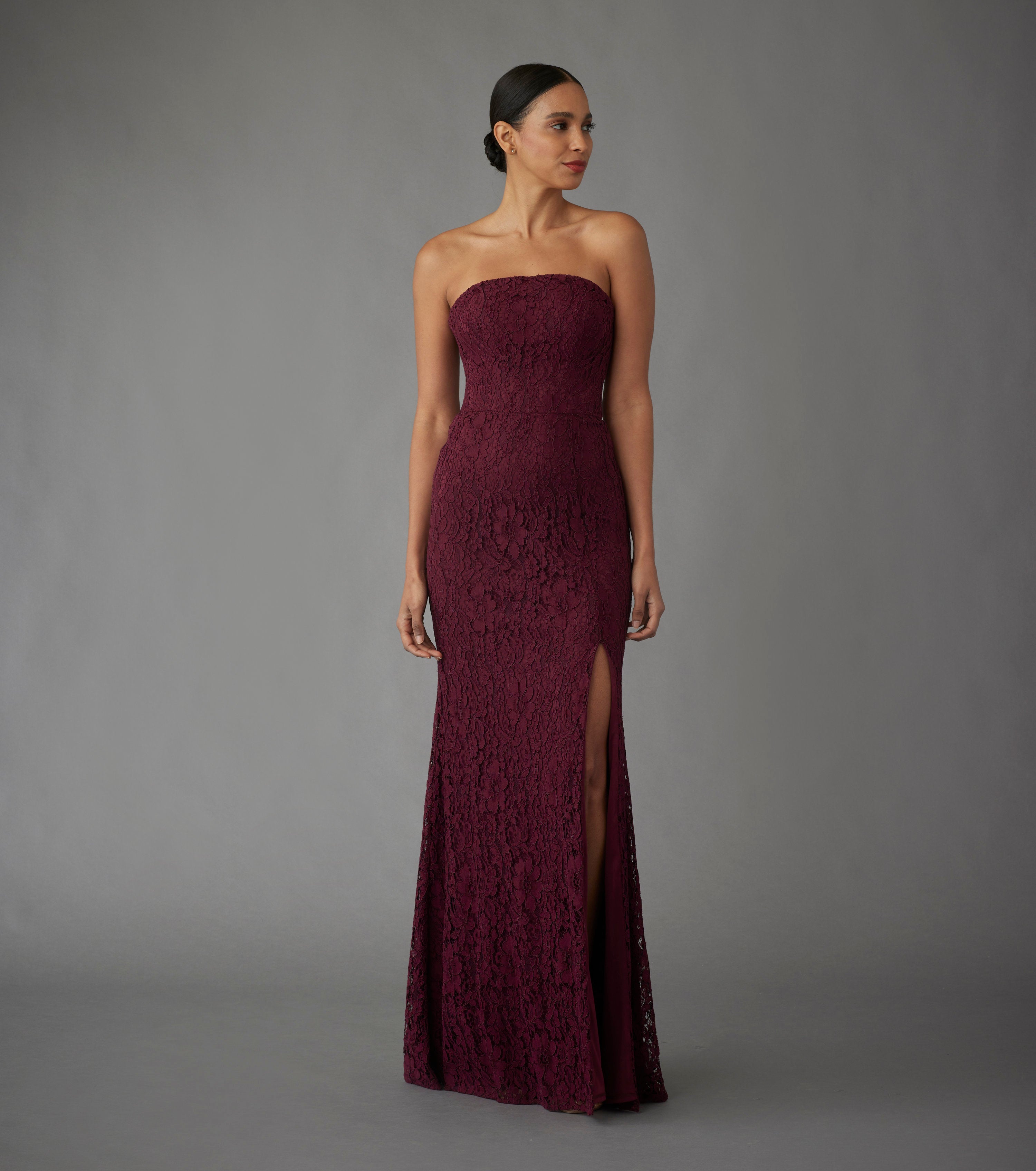 Hayley paige store burgundy bridesmaid dresses