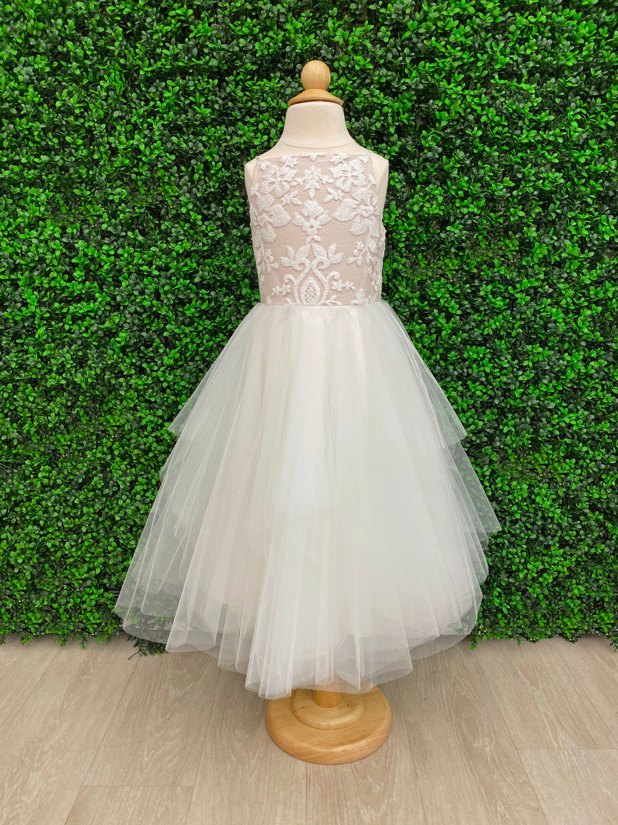 Hayley paige flower store girl dress