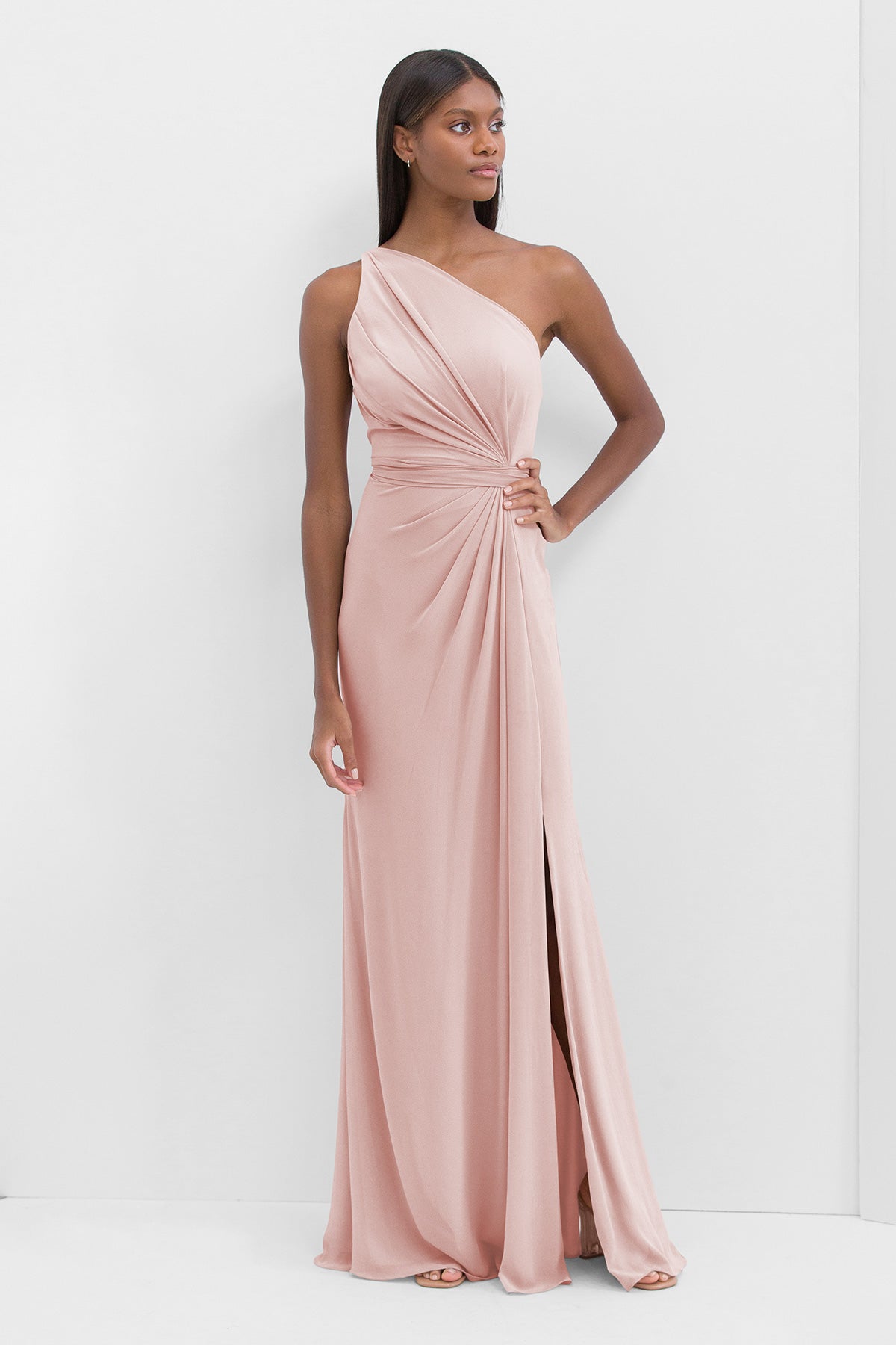 halter top bridesmaid dresses M1069