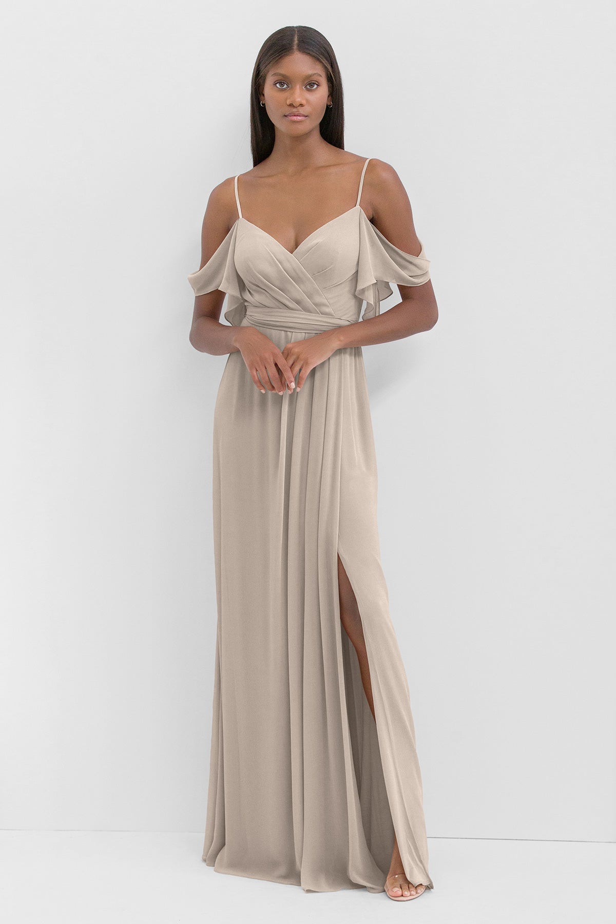 Watters Bridesmaid Dress Camille 1505 Sandstone Watters Bridesmaid Dress Camille 1505 Sandstone