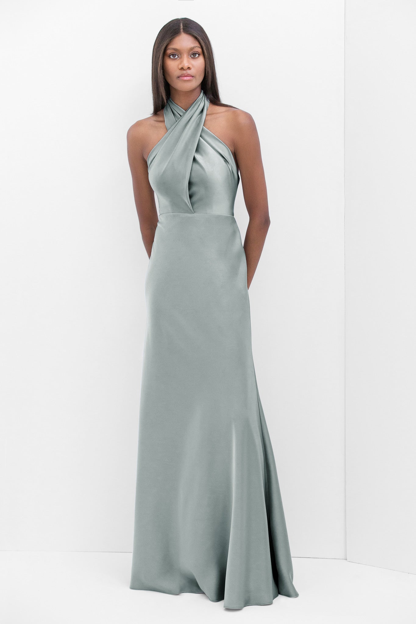 Watters Bridesmaid Dress Bianca 1401 Thyme
