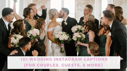 98 Instagram Caption Ideas for Weddings