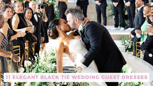 11 Elegant Black Tie Wedding Guest Dresses | Bella Bridesmaids 11 Elegant Black Tie Wedding Guest Dresses | Bella Bridesmaids